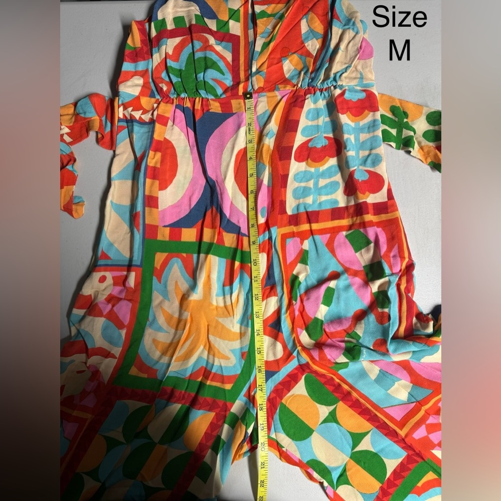 NWT Farm Rio Cutout Halter Jumpsuit - Picture 5 of 6